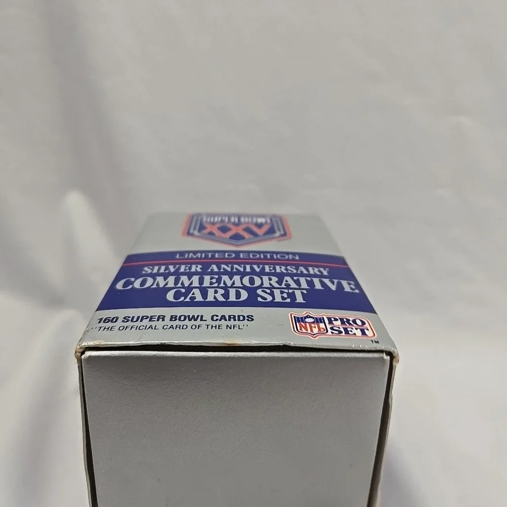 Pro Set 1990 NFL Football Box of 160 Super Bowl‎ Cards